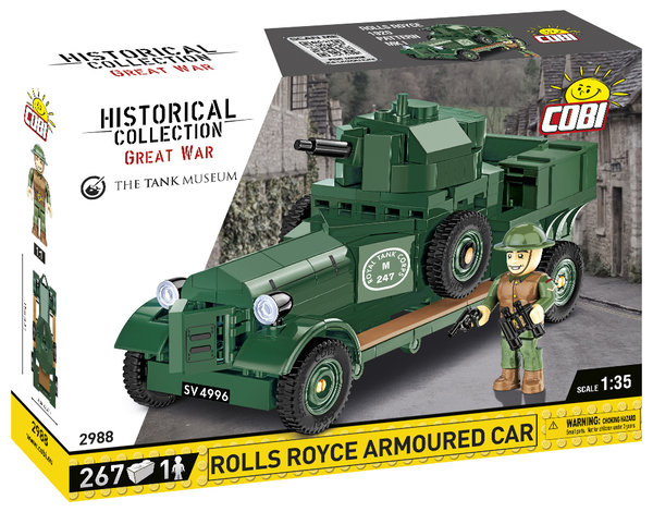 Cobi 2988 | Rolls Royce Armoured Car | Historical Collection