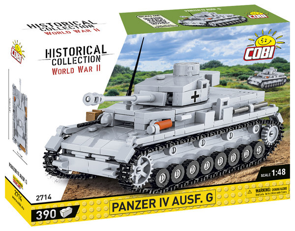 Cobi 2714 | Panzer IV Ausf. G 1:48 | Historical Collection