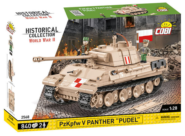 Cobi 2568 | PzKpfw V Panther "Pudel" | Historical Collection