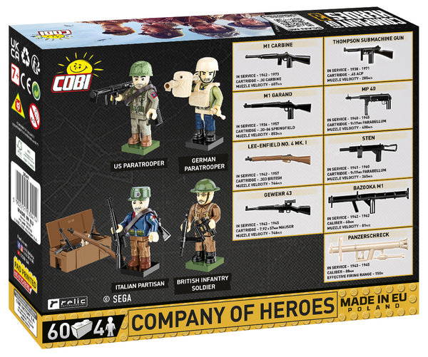 Cobi 3041 | Company of Heroes 3 Figuren-Pack