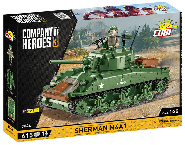 Cobi 3044 | Sherman M4A1 | Company of Heroes 3