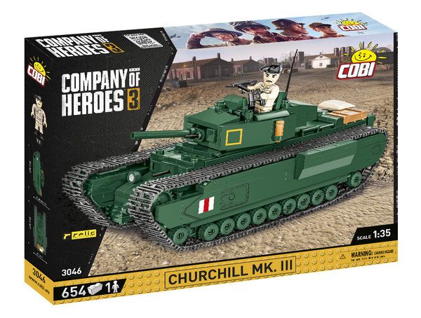Cobi 3046 | Churchill Mk. III | Company of Heroes 3