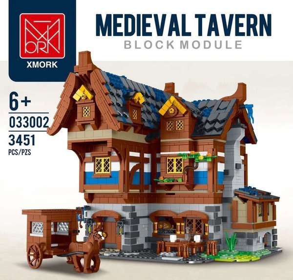 Mork 033001 | Mittelalterlicher Stall mit Wachturm