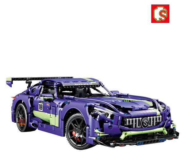 Sembo 701028 | Supersportwagen in lila