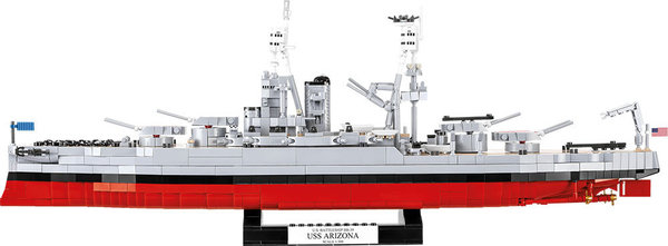Cobi 4843 | USS Arizona (BB-39) | Historical Collection
