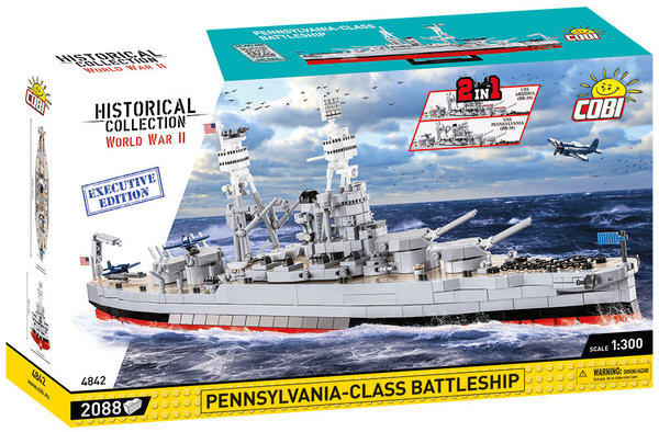 Cobi 4842 | Pennsylvania-Class Battleship 2in1 (Executive Edition)