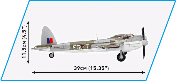 Cobi 5735 | De Havilland DH.98 Mosquito | Historical Collection