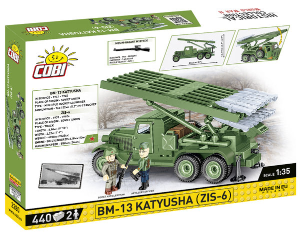 Cobi 2280 | BM-13 Katyusha (ZIS-6) | Historical Collection