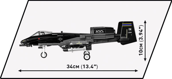 Cobi 5837 | A-10 Thunderbolt II™ Warthog® | Armed Forces