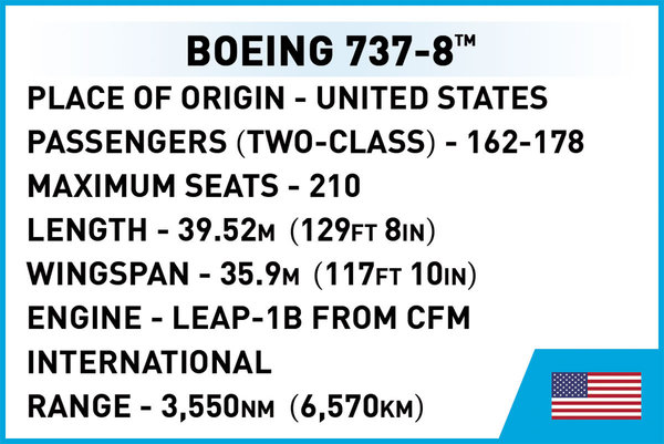 Cobi 26608 | Boeing 737-8™