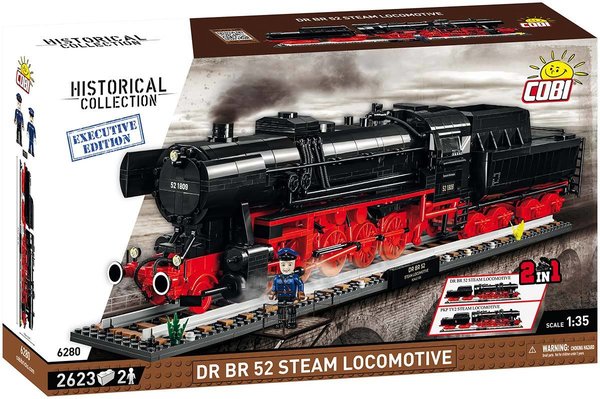 Cobi 6280 | DR BR 52 Steam Locomotive (Executive Edition)