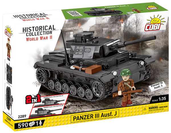 Cobi 2289 | Panzer III Ausf. J | Historical Collection