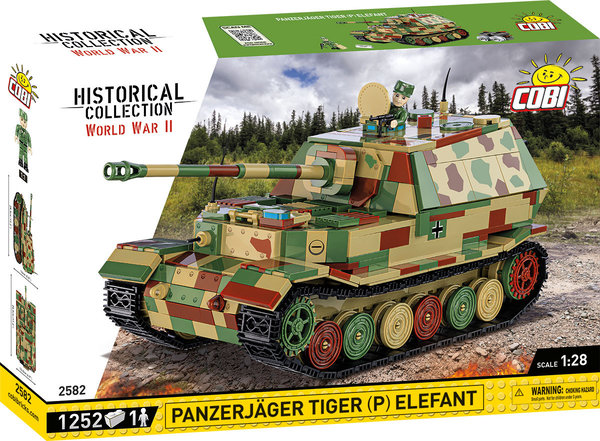 Cobi 2582 | Panzerjäger Tiger (P) Elefant | Historical Collection